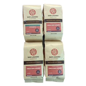 Four-Pack Variety Bundle - Caturra, Catimor, and Sidamo