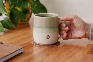 Green Handmade Mug