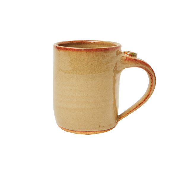 Large Handmade Mug with Thumb Rest